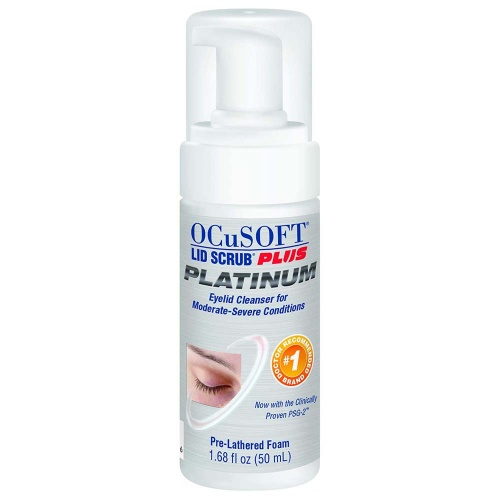 Ocusoft Plus Platinum Foam Cleanser